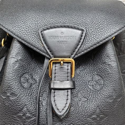 LOUIS VUITTON Empreinte Montsouris PM Black 